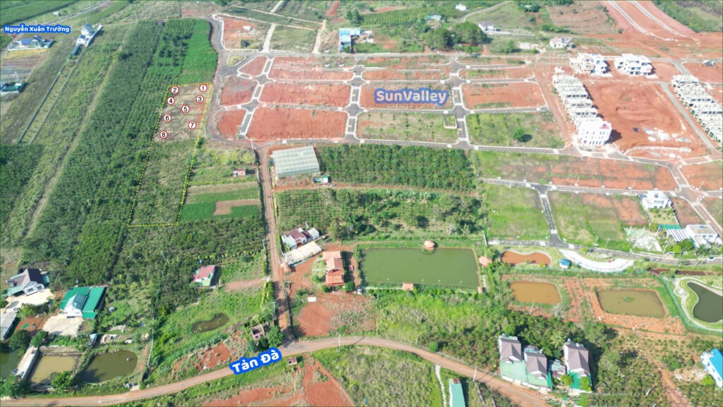5200m2 mặt tiền đường Tản Đà khu Sun Valley Bảo Lộc