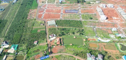 5200m2 mặt tiền đường Tản Đà khu Sun Valley Bảo Lộc