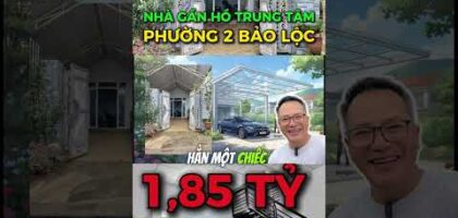 VIDEO [A130] NHÀ GÁC LỬNG 190M2 P2 BẢO LỘC SÂN Ô TÔ - GIÁ 1.85 TỶ